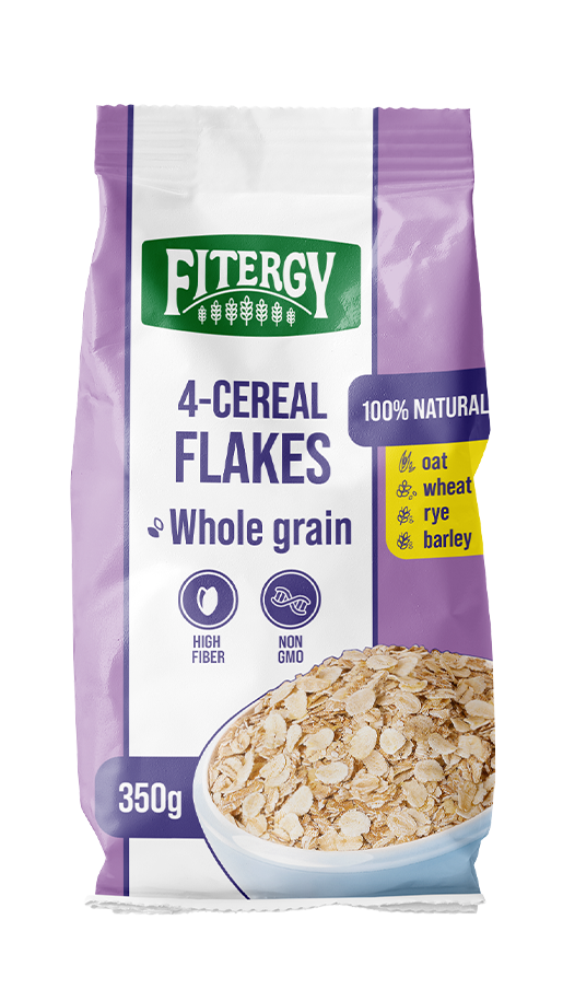 Хлопья 4 злака ™«Fitergy»