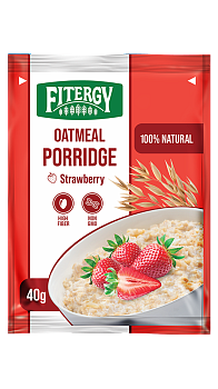 Каша овсяная с клубникой ™«Fitergy»