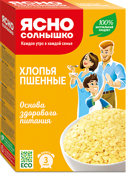 Хлопья пшённые ™«Ясно Солнышко»